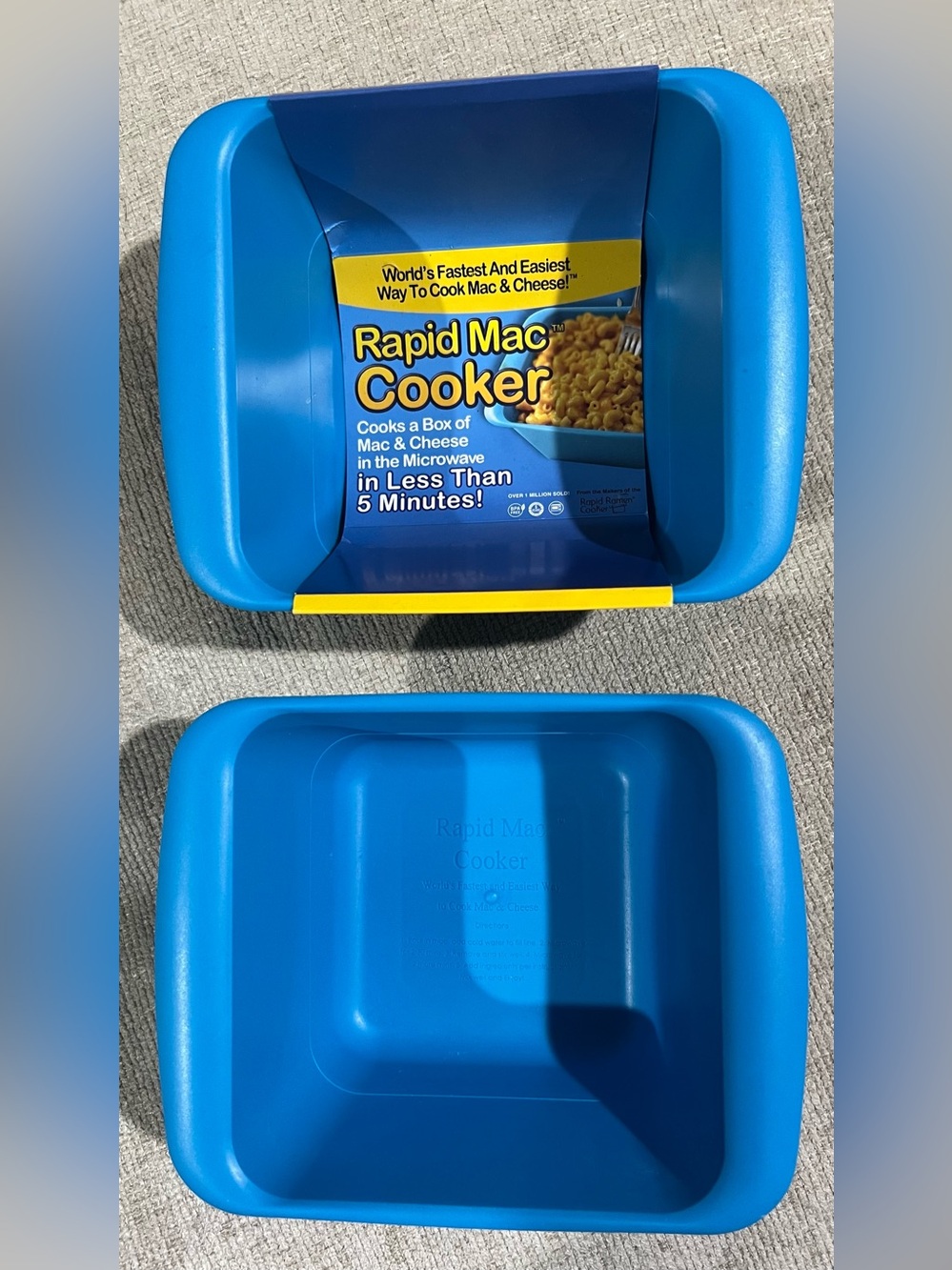 Rapid Mac Cooker Microwave Mac & Cheese Cooker - Blue